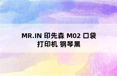 MR.IN 印先森 M02 口袋打印机 钢琴黑